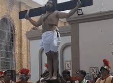 En Reynosa, la fe se vivió en el viacrucis: 4 km de reflexión y comunidad