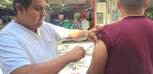 Intensifican la vacunación en vísperas de vacaciones