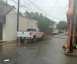 Frente Frío deja sin luz a 7 colonias y derriba postes en Río Bravo