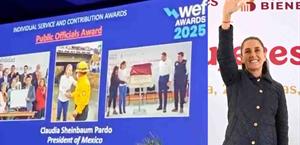 Claudia Sheinbaum lidera Latinoamérica