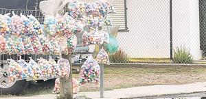 Lluvia impacta ventas de huevos de Pascua en Miguel Alemán