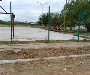 El colmo… ladrones desmantelan parque de Río Bravo