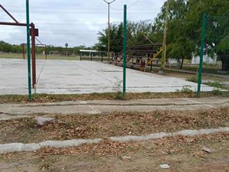 El colmo… ladrones desmantelan parque de Río Bravo