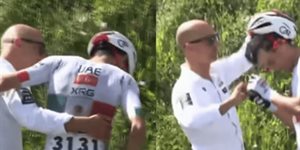 Isaac del Toro sufre dura caída y se retira de Vuelta al País Vasco