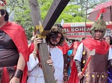 Inicia viacrucis viviente en Tampico
