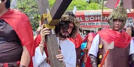 Inicia viacrucis viviente en Tampico