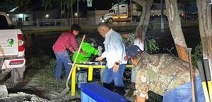 Instalan bancas en “El Laguito” para beneficio de la comunidad