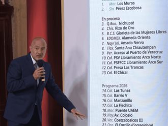 Alistan reconstrucción de carreteras dañadas por lluvias en 2025