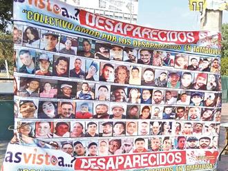 45 mdp por desaparecidos