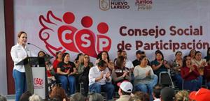 Instala alcaldesa Consejo Social de Participación
