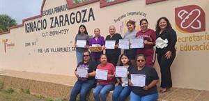 Imparten curso de dulces mexicanos en Poblado Villarreales