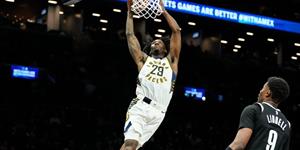 Pacers recibe aportes de  2 dígitos de 7 jugadores  en triunfo sobre los Nets