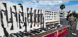 Destruyen 885 armas en Reynosa