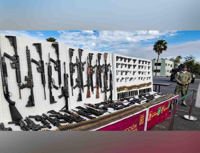 Destruyen 885 armas en Reynosa
