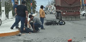 Atropellan a motociclista menor de edad en la ‘120’