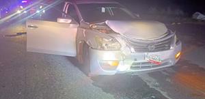 Chocan por alcance en Brecha 112 y avenida San Pedro