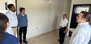 En puerta inauguración de unidad de salud en González Villarreal