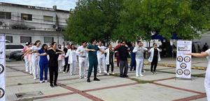 Personal médico se activa por la salud