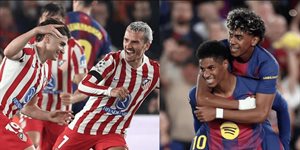 Barcelona busca remontar ante el Atlético de Madrid