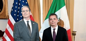 Secretarios del Tesoro de EU y de Hacienda de México se reúnen
