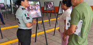 Realiza Guardia Nacional muestra fotográfica en Reynosa