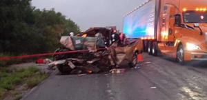  Choque deja una persona sin vida en carretera a San Fernando