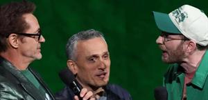 Chris Evans y Robert Downey Jr. se reencuentran en CinemaCon