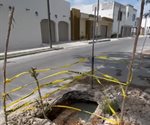 Reportan la presencia de una fuga de agua potable