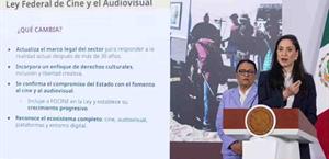 Curiel celebra aprobación de leyes para fortalecer industria del cine