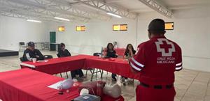 Participan en curso de primeros auxilios