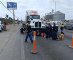 Muere motociclista tras ser arrollado por tráiler en Altamira