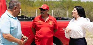 Supervisa alcaldesa rehabilitación de camino  en Rancho San José