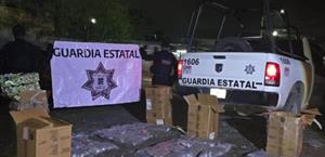 Aseguran 80 paquetes de presunta droga en Río Bravo
