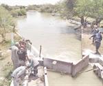 Limpian laguna; son retirados 2.5 toneladas de pescados muertos