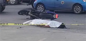 Motociclista muere en accidente en el libramiento de Reynosa