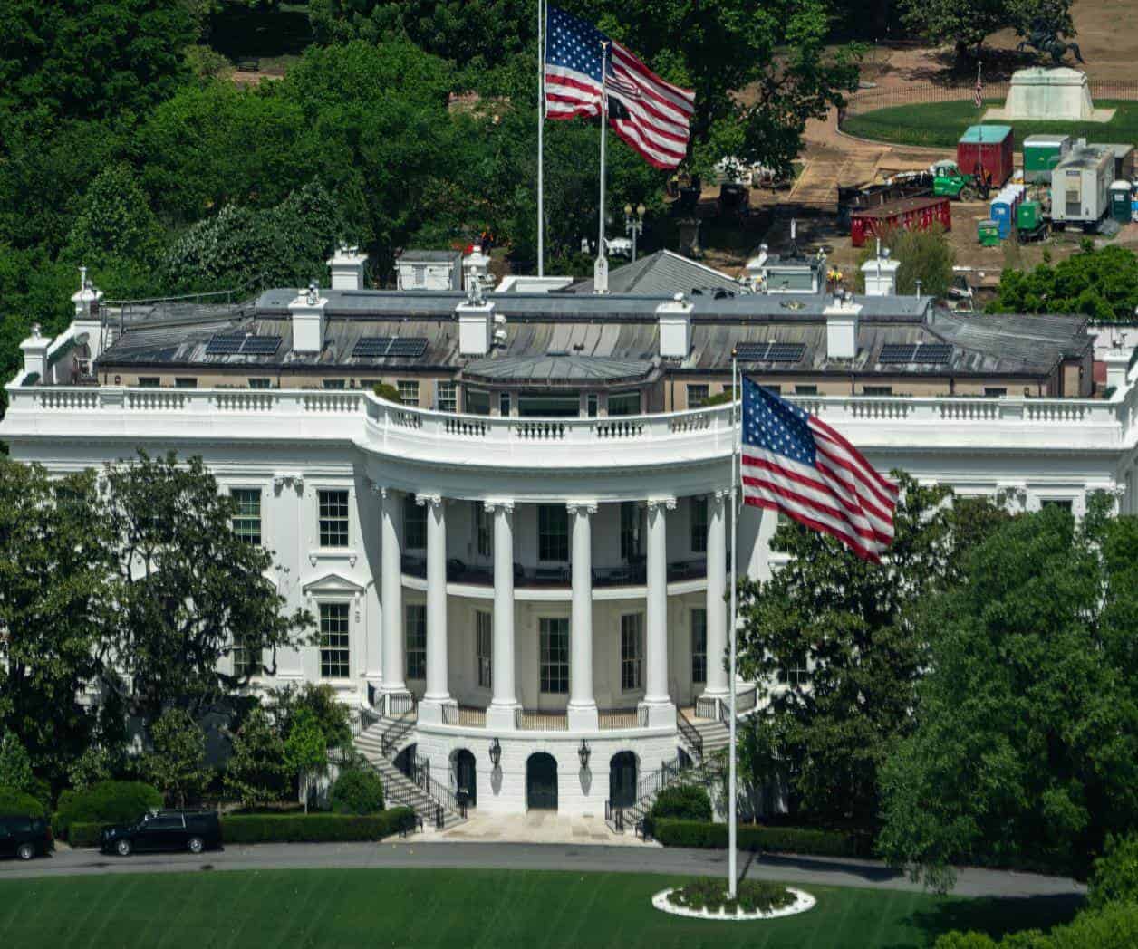 Pleito revela búnker en la Casa Blanca