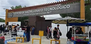 Pese a amenazas, clases normales en CBTIS 7