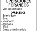 (LOGO) SOLICITA; *OPERADORES 