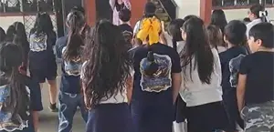 Escuelas dejan adornos de caricaturas por videojuegos