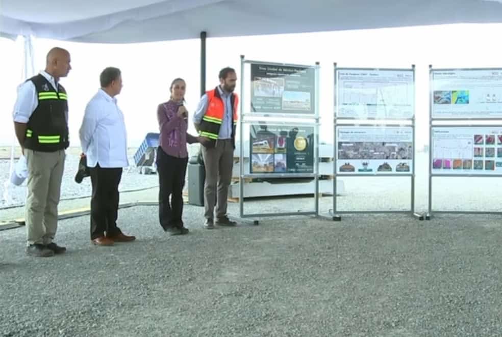  Tren AIFA-Pachuca registra avance del 30 por ciento