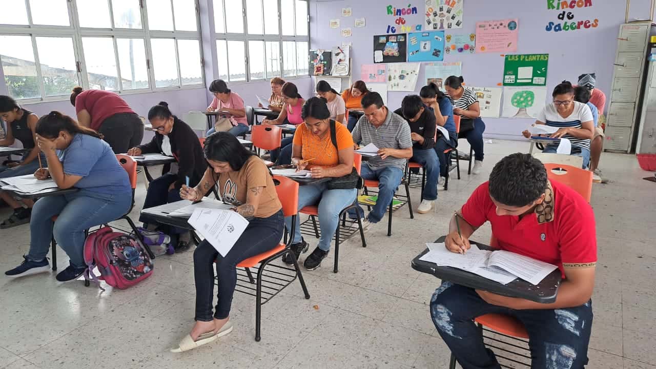 Jornada Nacional de Alfabetización del INEA y la estatal del ITEA en Reynosa.