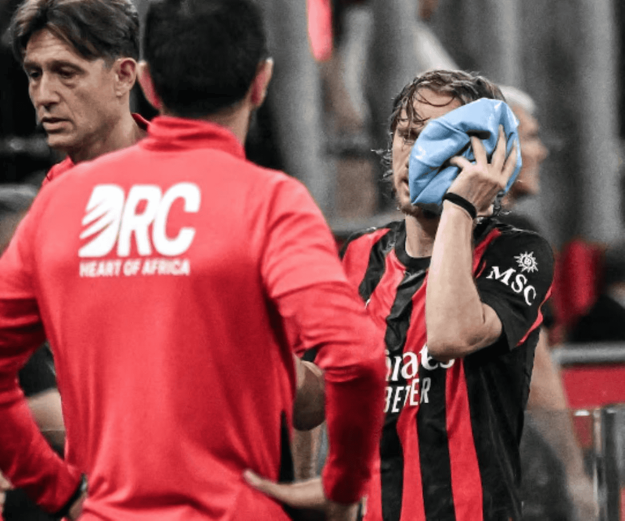 Modric sufre fractura de pómulo