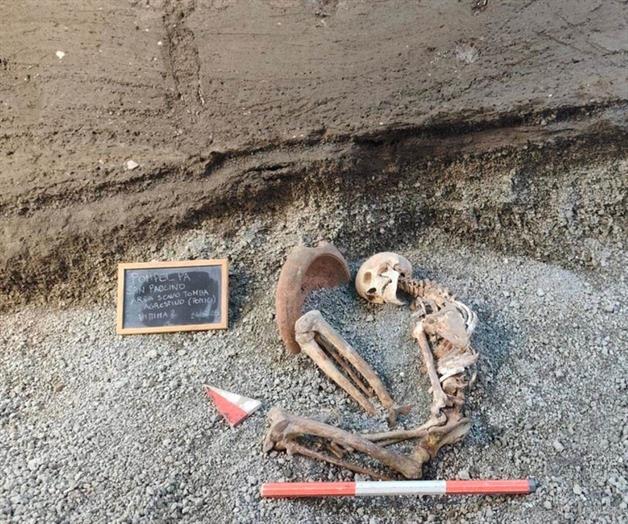 Reconstrucción digital de víctima de erupción en Pompeya