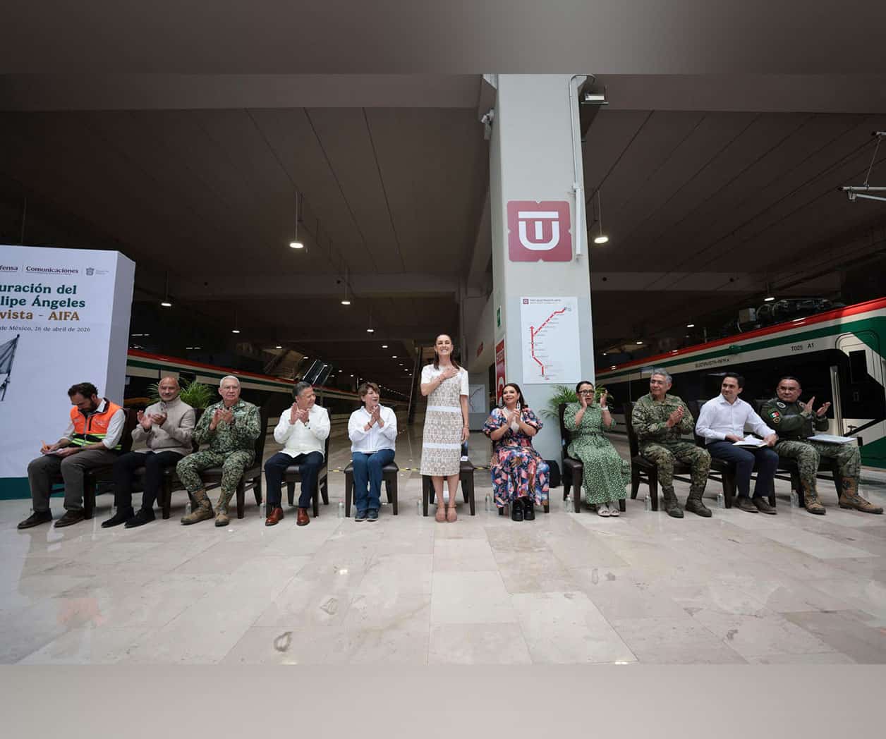 ‘Misión cumplida’; arranca  el nuevo tren: Sheinbaum