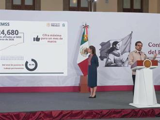 Reportan creación de 422 mil empleos en primer trimestre