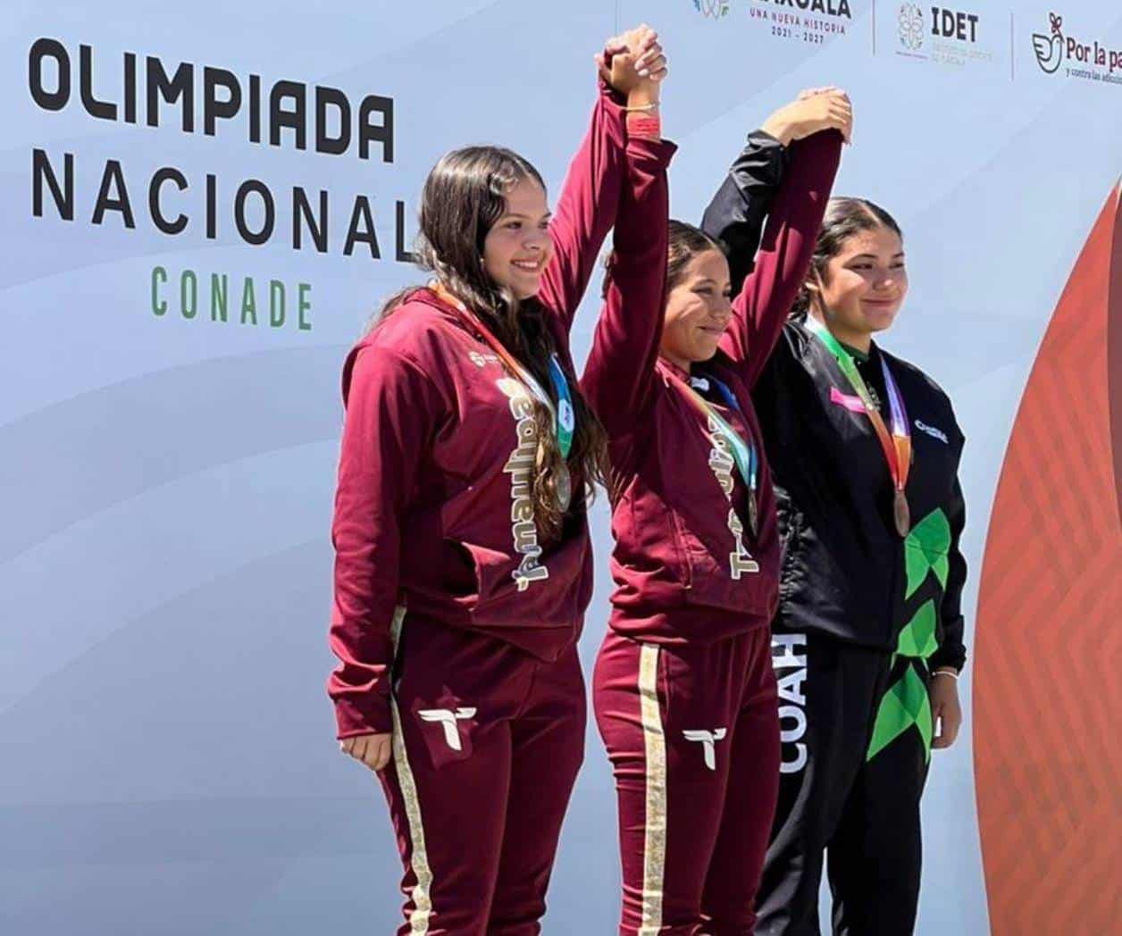 Conquista Tamaulipas 15 medallas en tiro con arco en Olimpiada Nacional