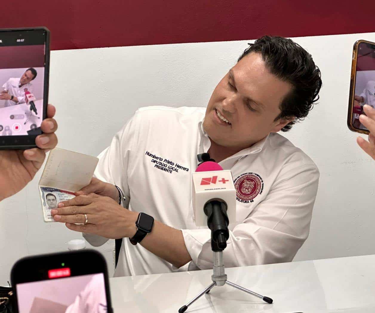 Niega Prieto Herrera cancelación de visa