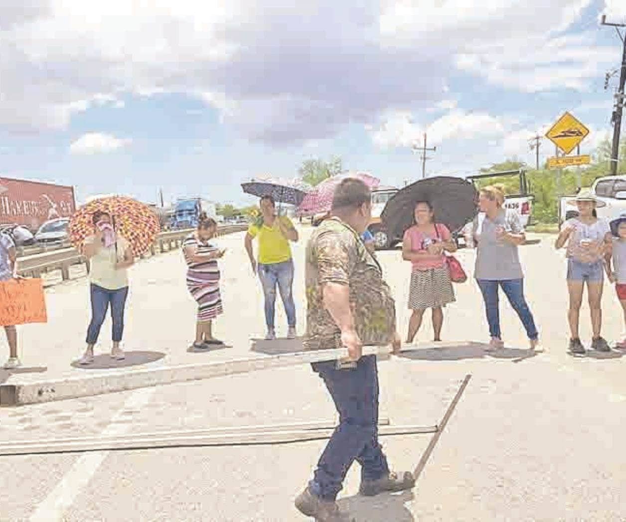 Altamira: amenazan con bloqueo por falta de agua