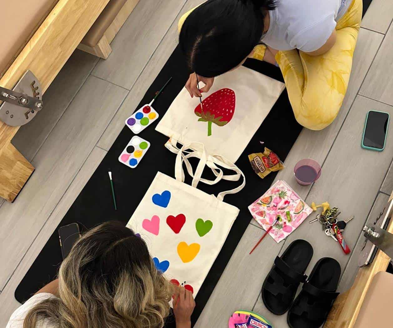 Buena combinación, pilates y creatividad