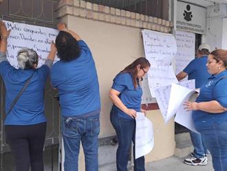Se unen trabajadores del ITEA Reynosa a protesta nacional